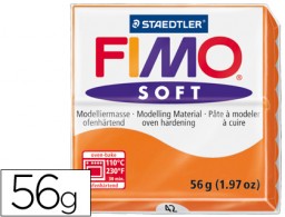 57g. pasta Staedtler Fimo Soft color naranja